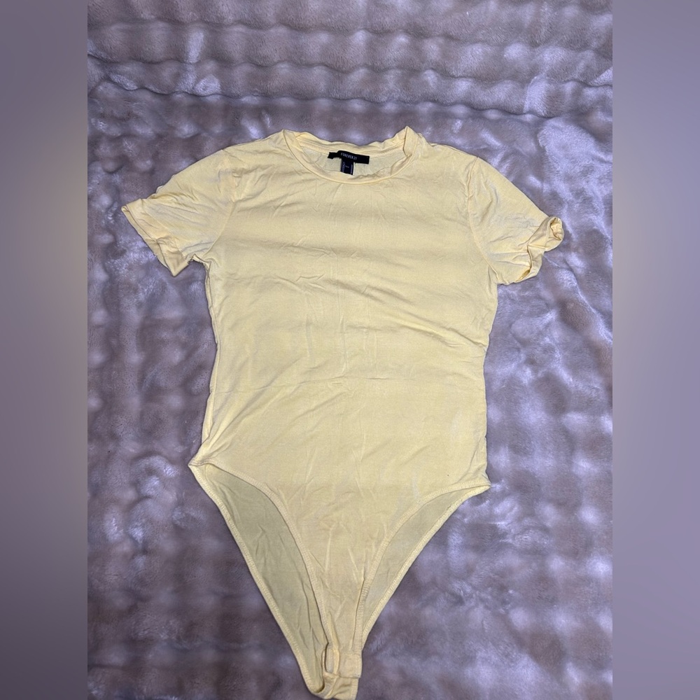 Forever 21 Light Yellow Top